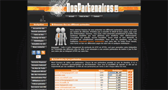 Desktop Screenshot of nospartenaires.com